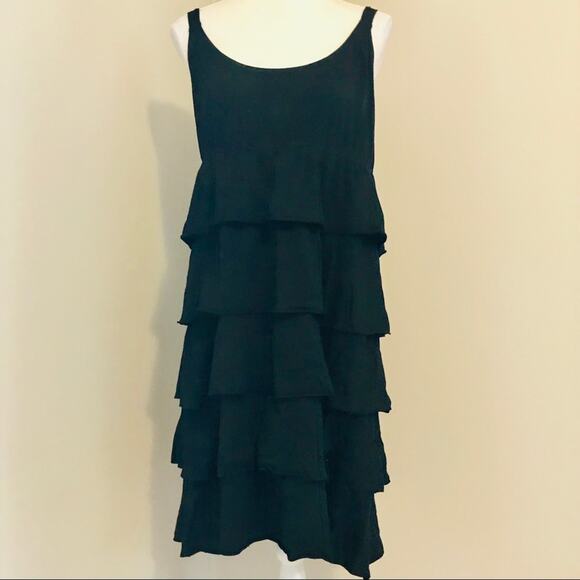 LOFT Tiered Dress - Picture 1 of 5